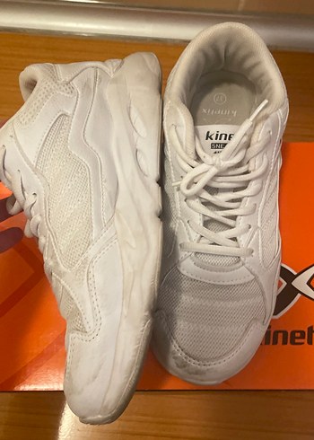 #Kinetik Beyaz Kadın Spor Ayakkabı - Görsel 2