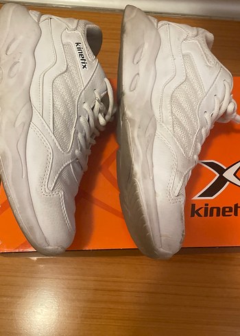 #Kinetik Beyaz Kadın Spor Ayakkabı - Görsel 6