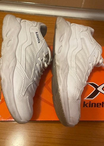 #Kinetik Beyaz Kadın Spor Ayakkabı - Görsel 4