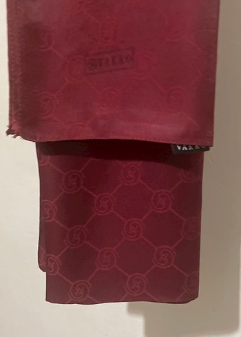 Bordo Kadın İpek Görünümlü Şal - Görsel 7