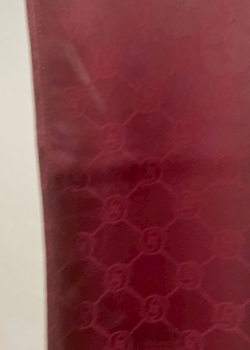 Bordo Kadın İpek Görünümlü Şal - Görsel 4