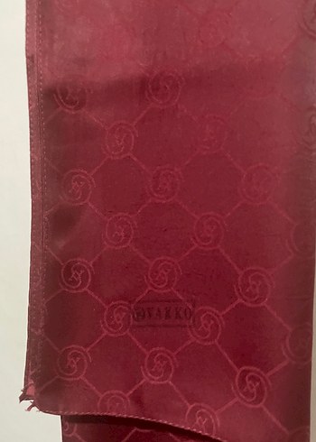 Bordo Kadın İpek Görünümlü Şal - Görsel 3