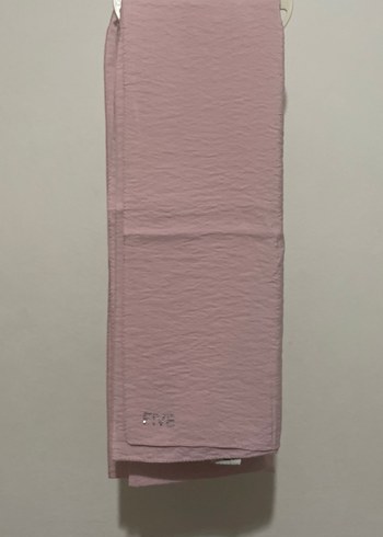 Pembe Kadın Keten  Şal - Görsel 3