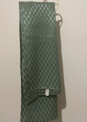 Yeşil Gri Pilili Kadın Şal LOSY - Görsel 3