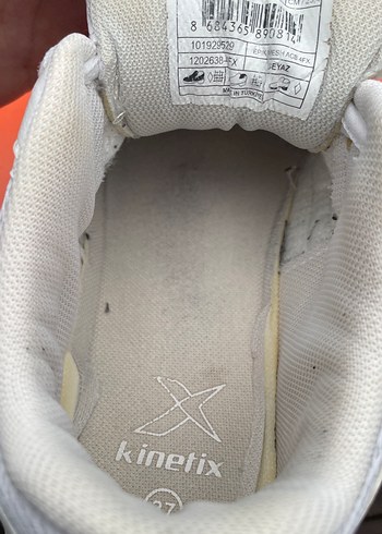 Beyaz Kadın Spor Ayakkabı Kinetix - Görsel 5