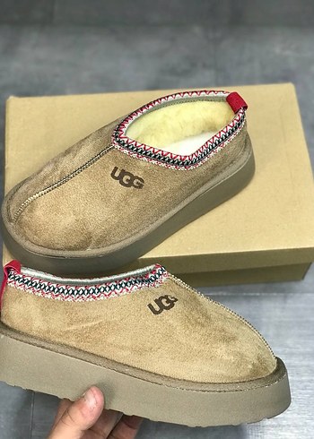 UGG Tüylü Kadın Süet Günlük Terlik