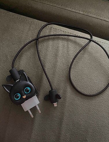 İphone 18w/20w Uyumlu Şarj Kılıfı, Şarj Kablosu Örme Aparatı, To