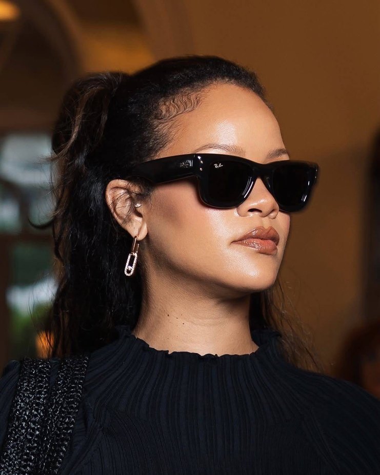 Kadın Siyah Parlak Ray-Ban Gözlük - Görsel 2