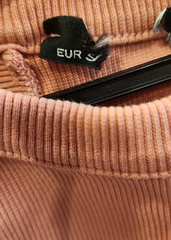 Diğer Kadın Pembe Örme Yüksek Yakalı crop