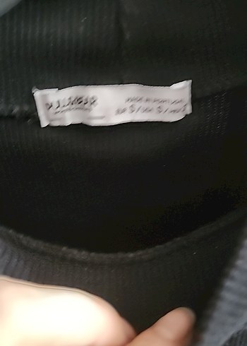 Siyah Yarım Balıkçı Yaka Mini Kadın Kazak - Görsel 2