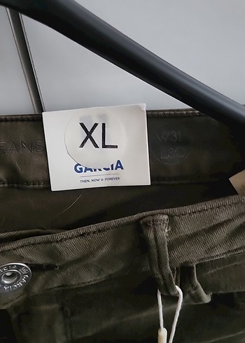 yeşil kadın Kot Pantolon - Görsel 2