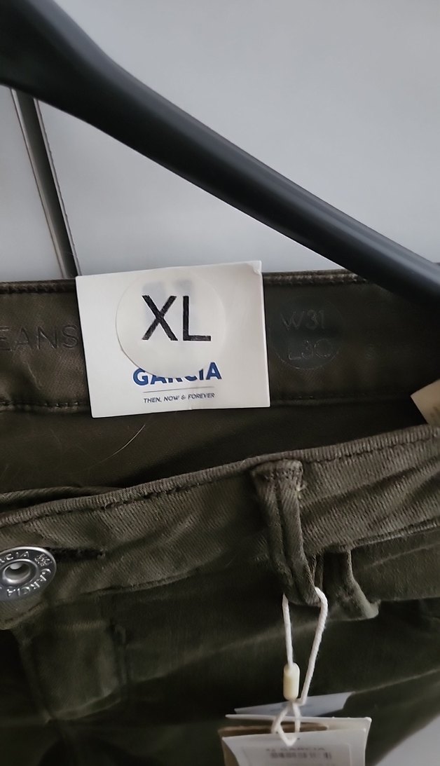 yeşil kadın Kot Pantolon - Görsel 2