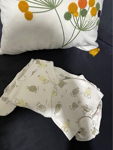 6 Ay Beden 3-6 Ay Bebek Tulum Şapka