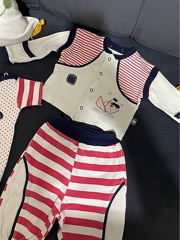 HelloBaby 3-6 ay Bebek alt üst takım