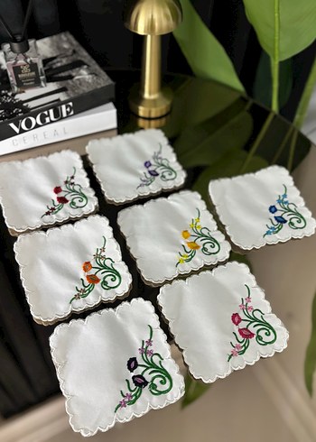 Nakışlı sunum peçetesi - Görsel 2