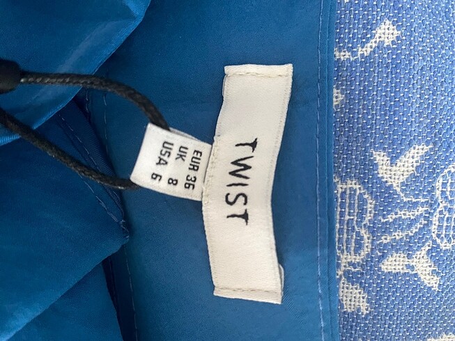 36 Beden Twist Mavi Şort