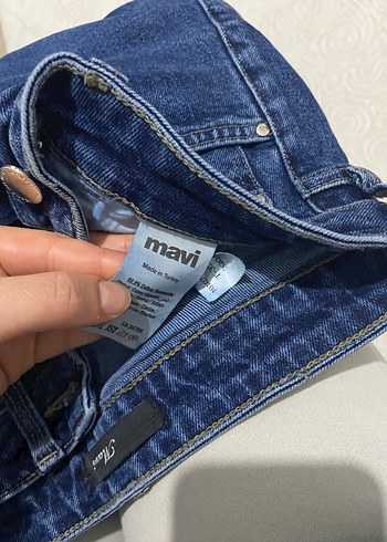 Kadın Lacivert Normal Kesim Jean - Görsel 3