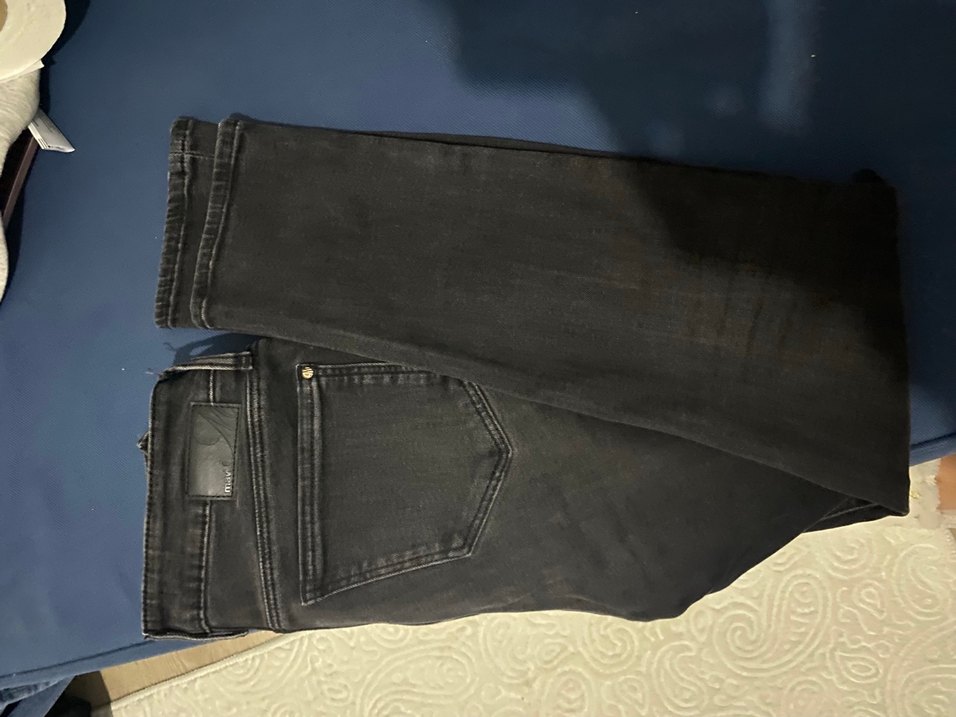 SiyahKadın Denim Normal Boy Kot - Görsel 2