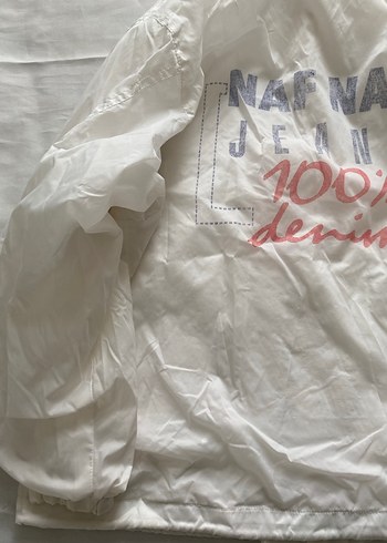 s Beden beyaz Renk Yurtdışı ürünü vintage Nafnaf yağmurluk
