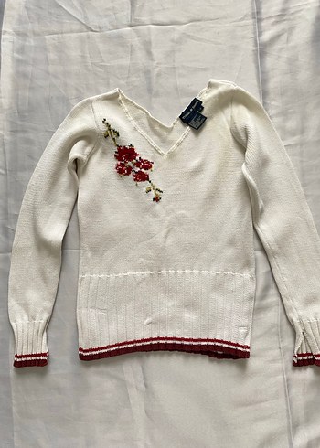 Yurtdışı ürünü vintage pamuk kazak