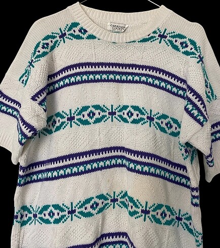m Beden Yurtdışı ürünü pamuk vintage süveter