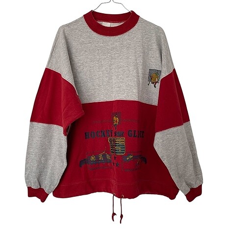 Yurtdışı ürünü pamuk vintage sweatshirt