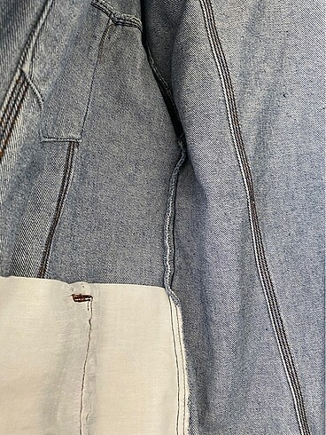 l Beden mavi Renk Wrangler vintage kot ceket