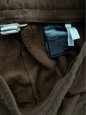 s Beden kahverengi Renk H&M pamuklu eşofman takımı