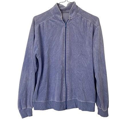 Vintage kadife bomber hırka