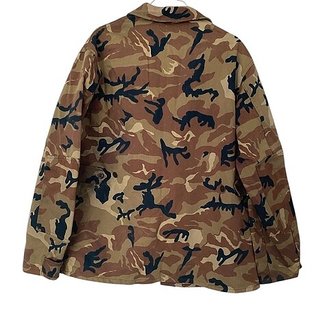 xl Beden Vintage kamuflaj ceket