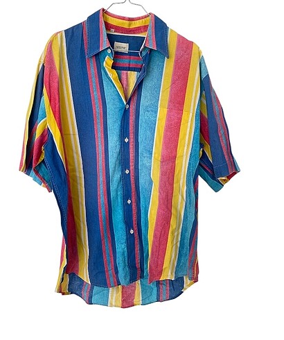 Benetton vintage pamuklu gömlek