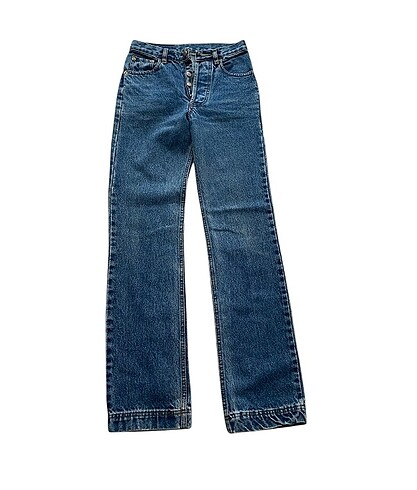 Vintage kot pantolon