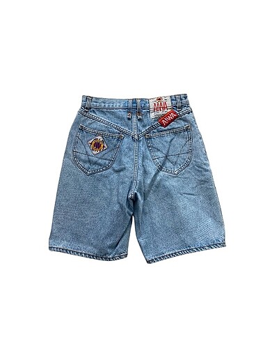 Vintage Love Vintage yüksek bel kot şort