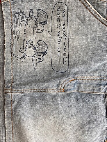 American Vintage Yurtdışı ürünü vintage kot etek
