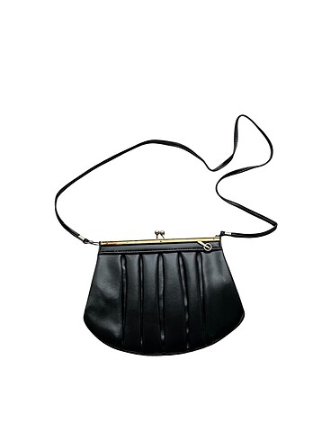 Gerçek deri vintage clutch çanta