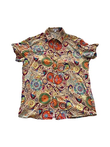 Yurtdışı ürünü vintage keten gömlek