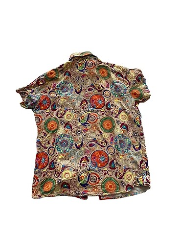 m Beden Yurtdışı ürünü vintage keten gömlek