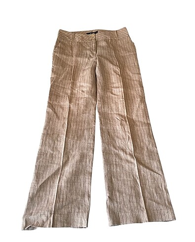 Vintage keten astarlı pantolon