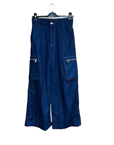 Y2k vintage Sisley streetwear kot pantolon