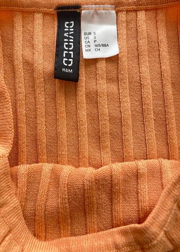 s Beden turuncu Renk H&m çok tatlı pamuk büstiyer