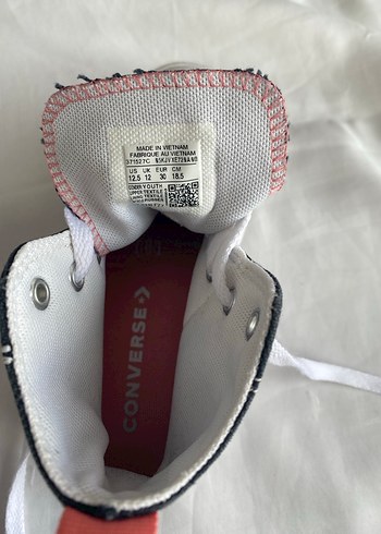 Kız çocuk orijinal yeni Converse ayakkabı - Görsel 4