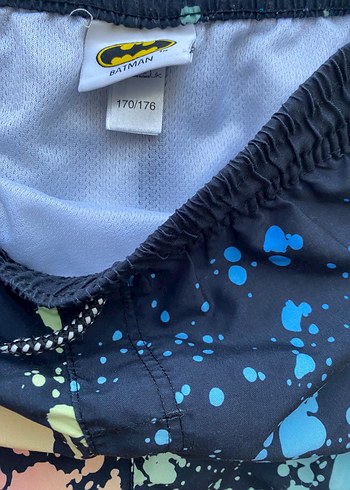 Yurtdışı ürünü Batman erkek çocuk deniz şortu - Görsel 2