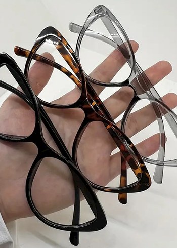 Yeni cat eye mavi ışık korumalı gözlükler