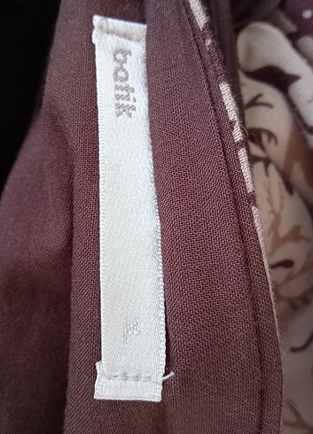 xl Beden ten rengi Renk Batik uzun etek