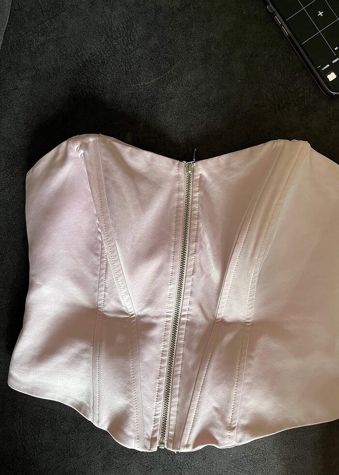 pembe balenli korse - Görsel 3