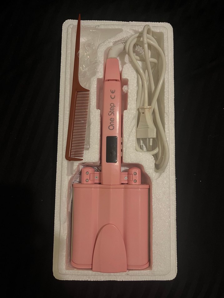 Pembe buyuk dalgali wag maşası - Görsel 2