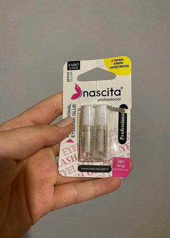 Nascita Profesyonel Kirpik Yapıştırıcısı 2'li