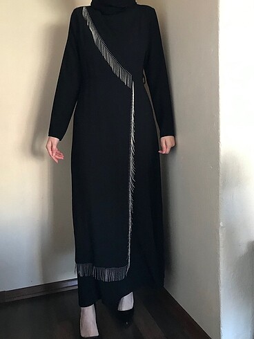 Tesettür Uzun Elbise