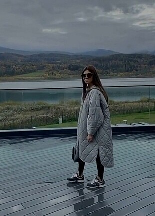 Oversize Şişme Mont 