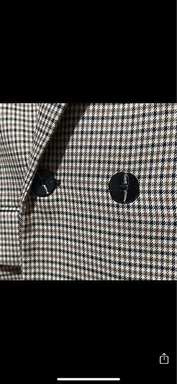m Beden kahverengi Renk Zara blazer ceket
